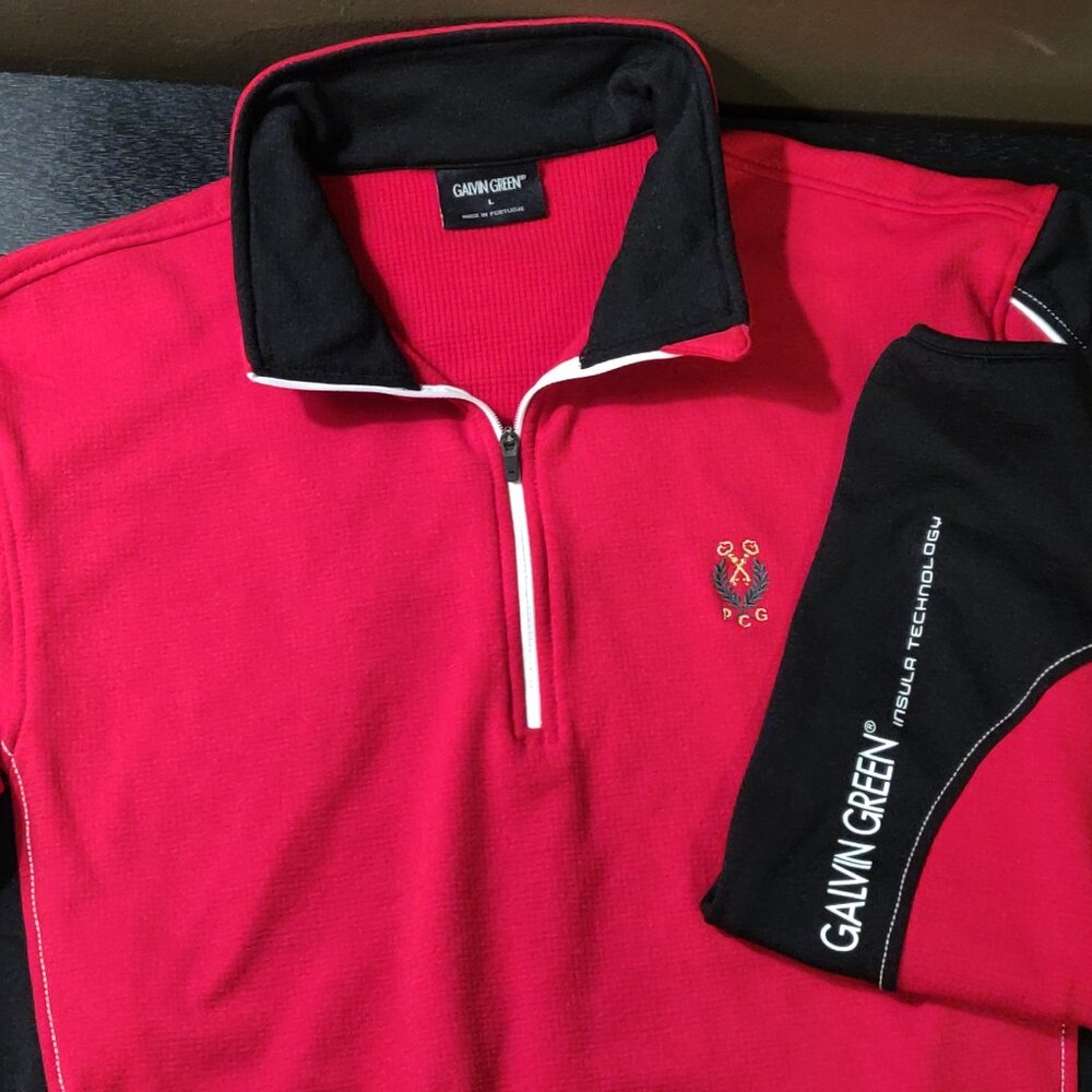 Galvin Green Men's Red Lightweight Jacket